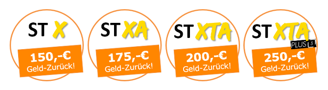 ST CASH BACK - Aktion 2023 ST Gewindefahrwerke